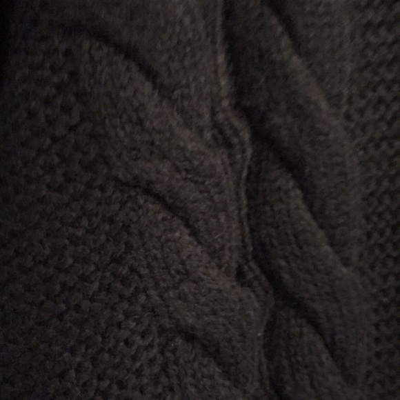 NWT 3XL/4XL BRUNETTE THE LABEL Big Sister Adele Cableknit Sweater Dress, Black - Picture 14 of 16